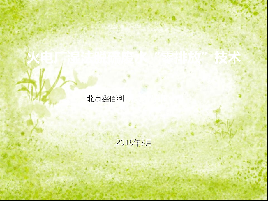 脱硫废水零排放工艺.ppt_第1页