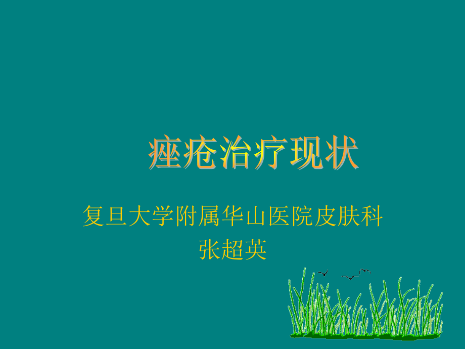 痤疮研究现状.ppt_第1页