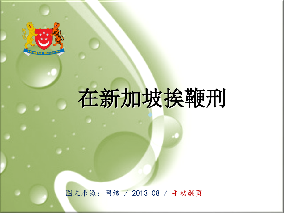新加坡鞭刑亲历记.ppt_第1页