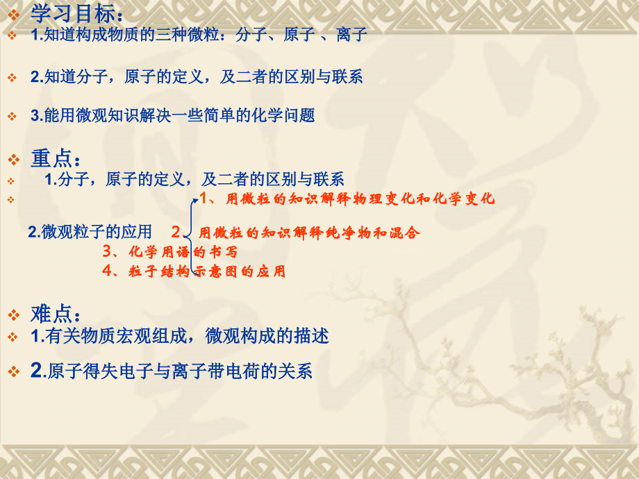 微粒构成物质专题复习的课件.说课材料.ppt_第2页