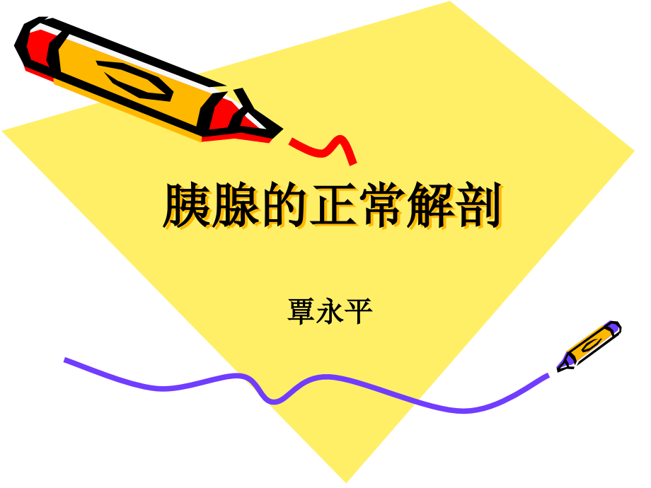 胰腺的正常解剖复习进程.ppt_第1页