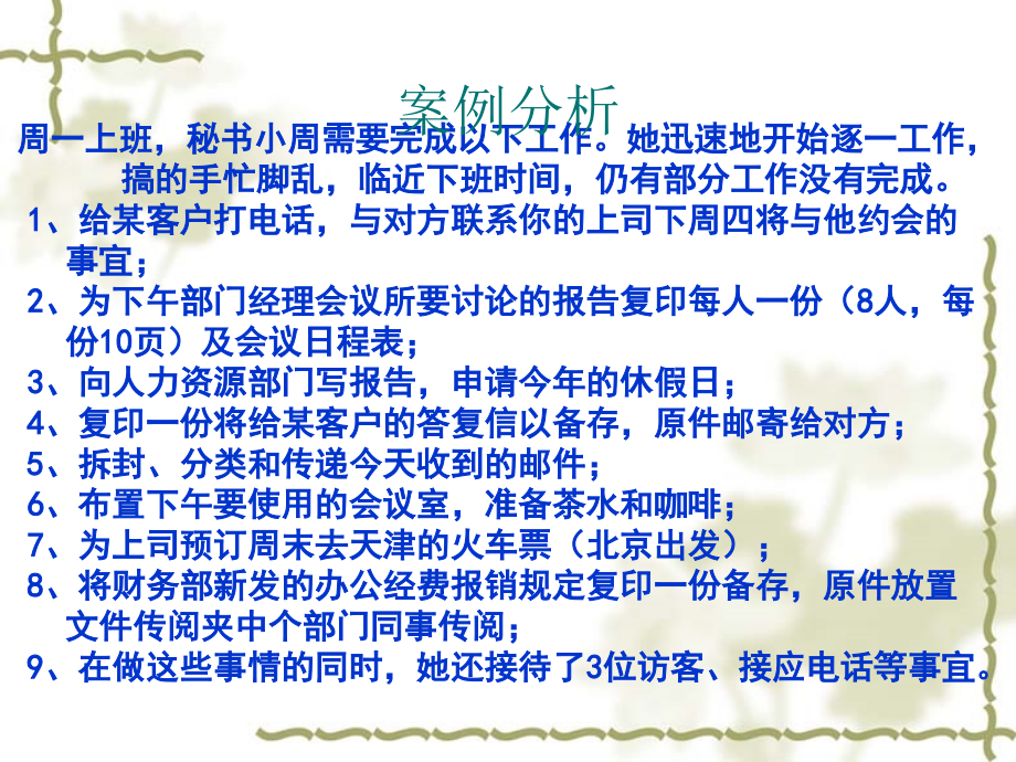秘书--时间管理与日程安排资料培训课件.ppt_第2页