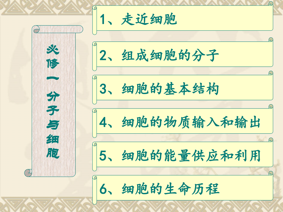 高中生物必修一知识框架doc资料.ppt_第2页