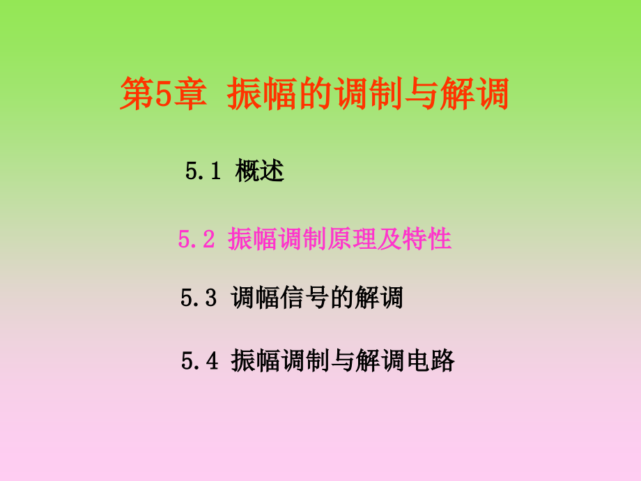 第5章-振幅的调制与解调分解教学文案.ppt_第2页