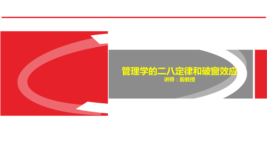 二八定律在管理学中的应用复习课程.ppt_第1页
