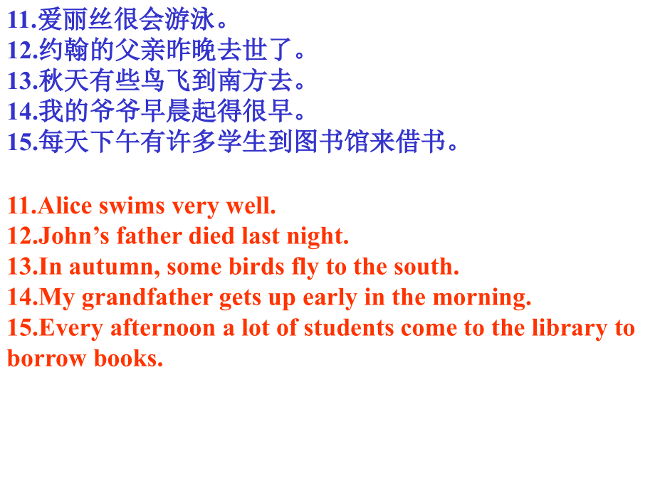 基本句型翻译练习说课材料.ppt_第2页