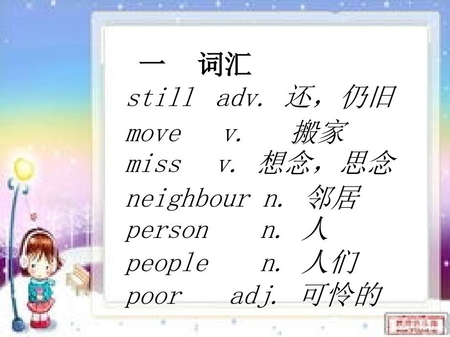 新概念英语第一册ppt课件91课62218复习课程.ppt_第2页