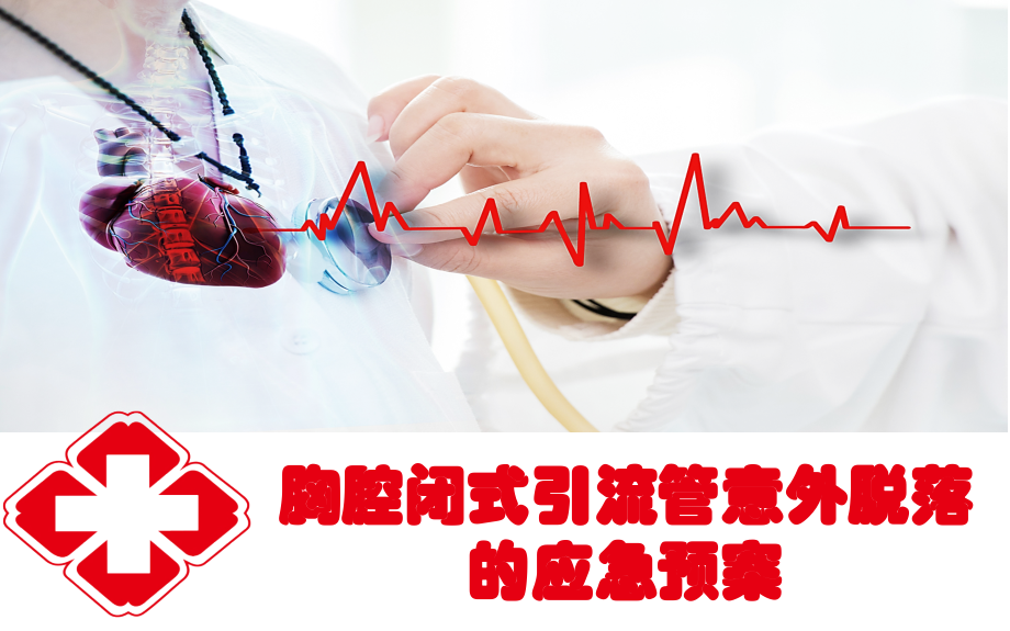 胸腔闭式引流管意外脱落的应急预案复习进程.ppt_第1页