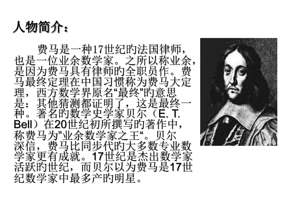 费马介绍ppt获奖课件.pptx_第2页