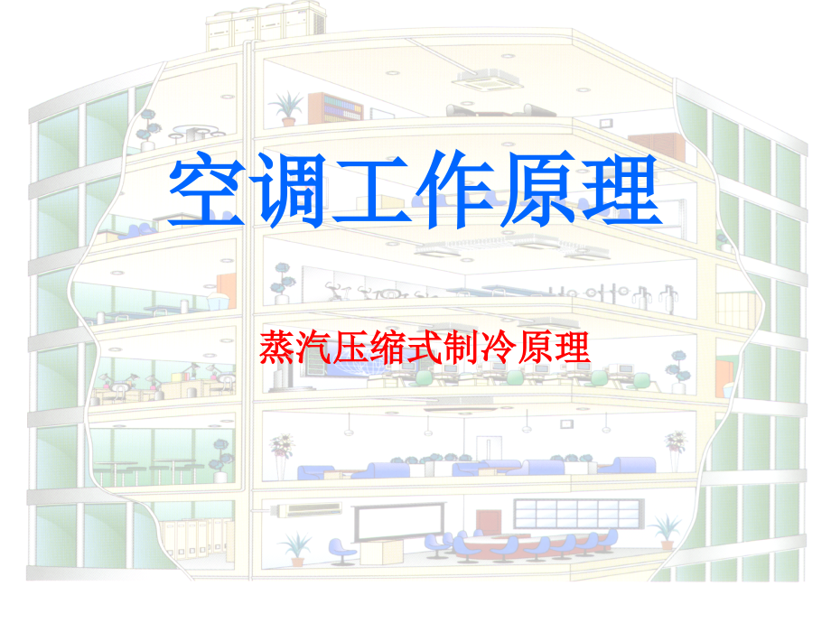 空调工作原理讲解学习.ppt_第1页