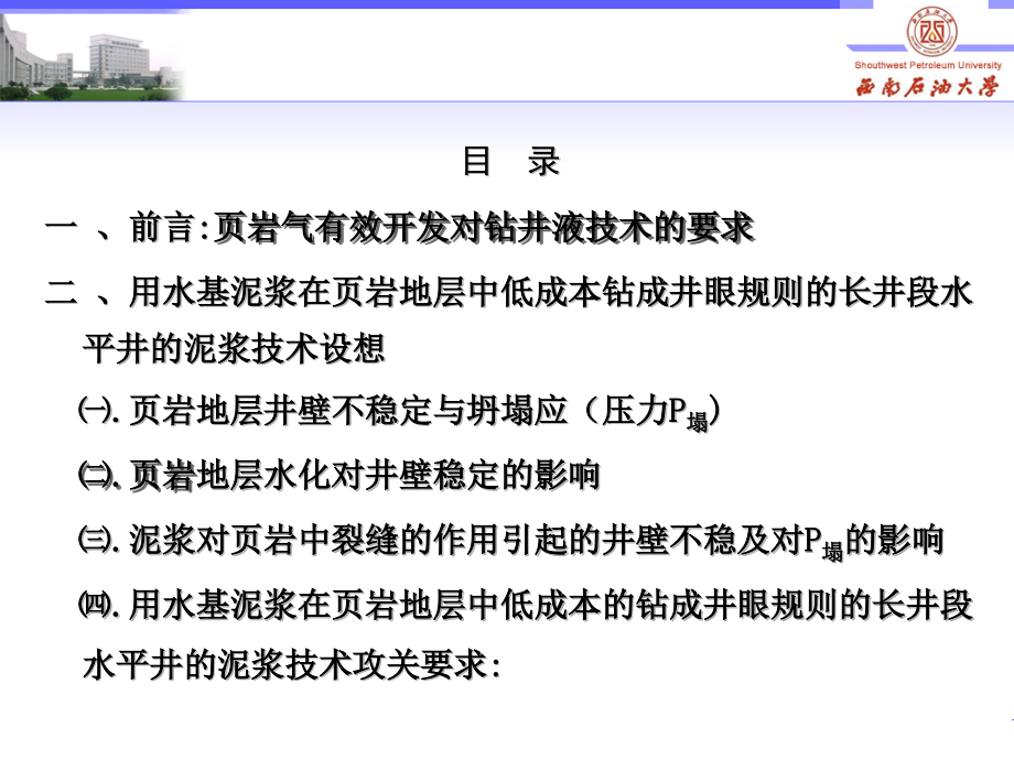 页岩气有效开发的钻井液技术探讨教学教材.ppt_第2页