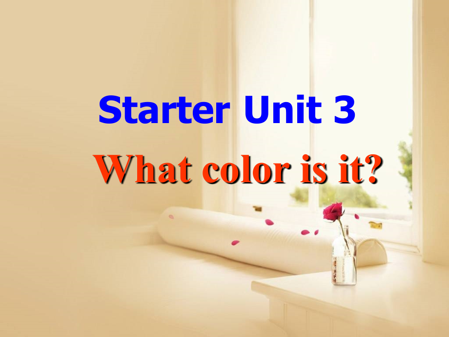 人教版七年级英语上册starter-unit3-课件讲课稿.ppt_第1页