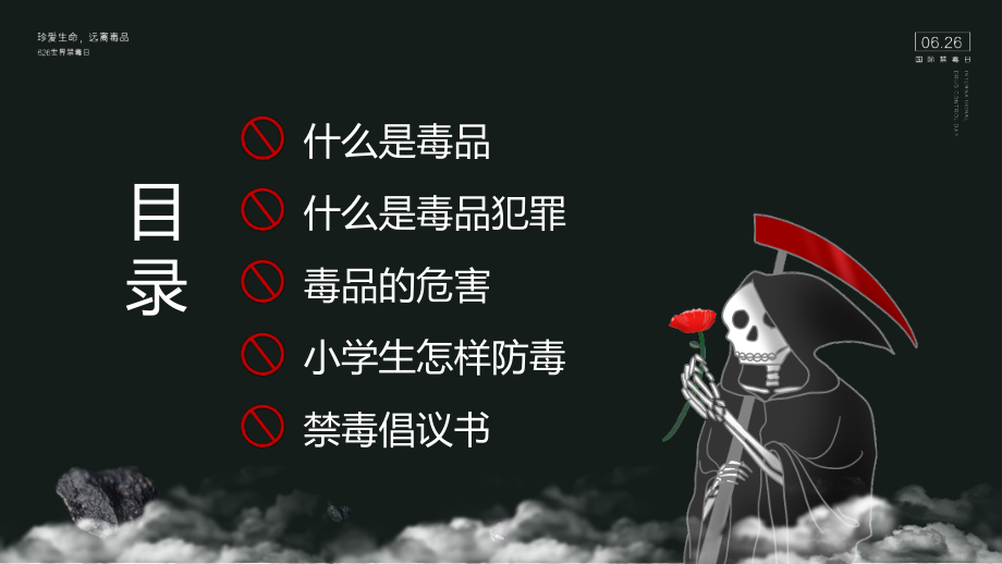 2021年某中小学儿童禁毒知识宣传班会青少年禁毒知识宣传-主题班会ppt.pptx_第2页