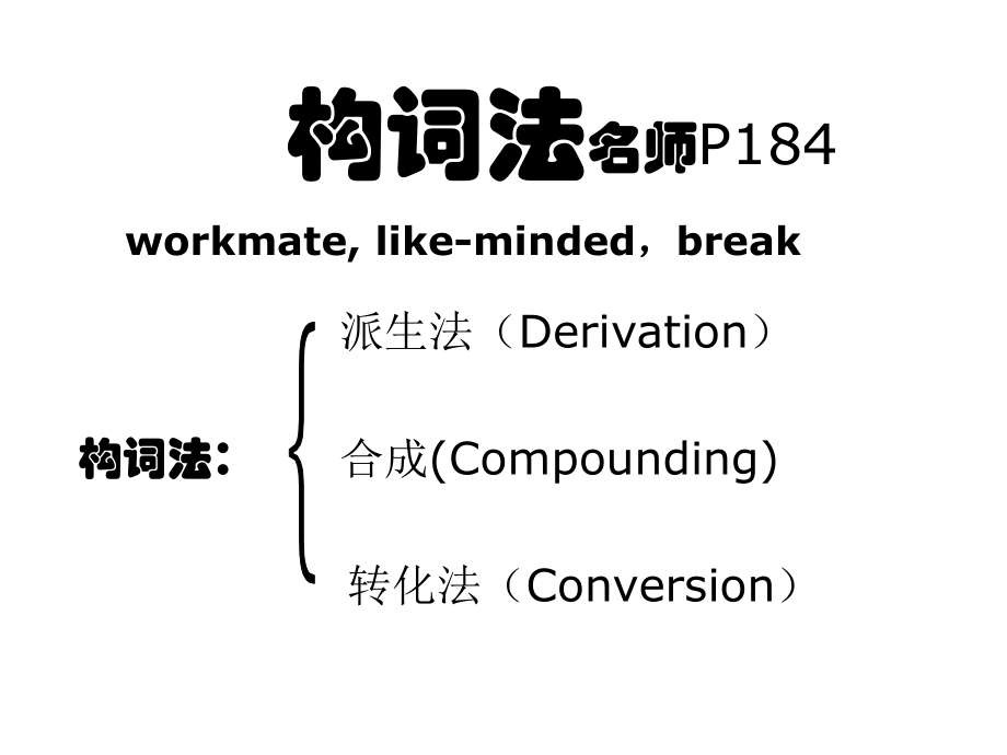 高三易记单词-构词法.ppt_第2页