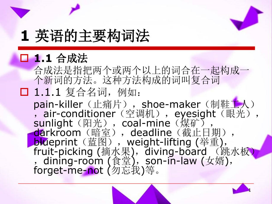 实用英语语法教程构词法-.ppt_第1页