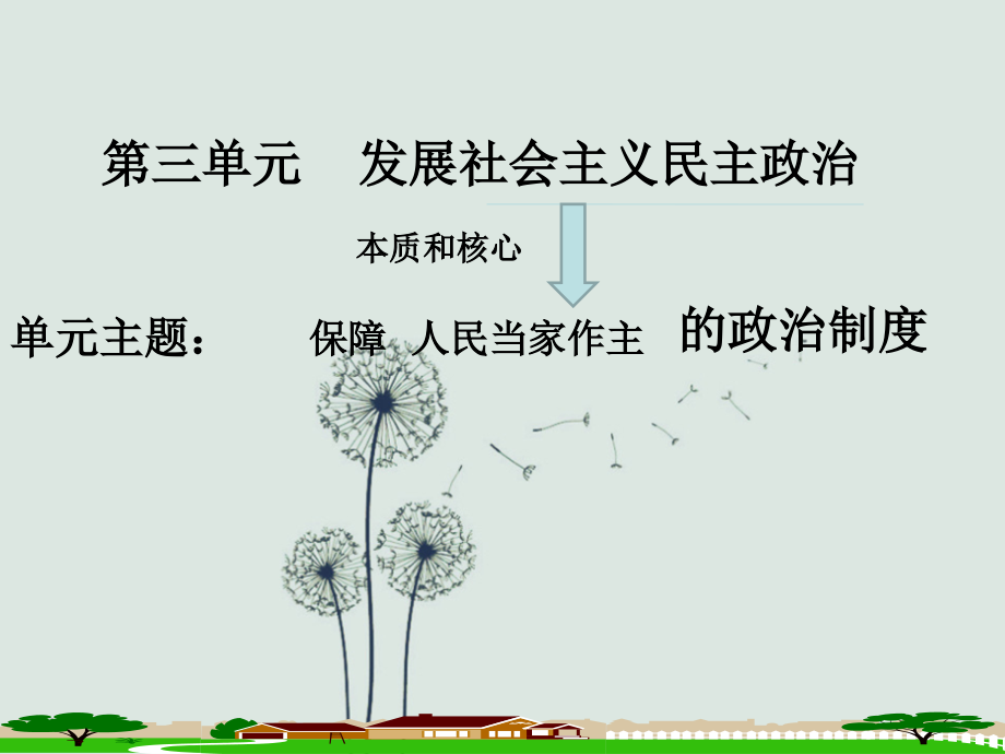 政治生活第三单元思维地导图.ppt_第1页