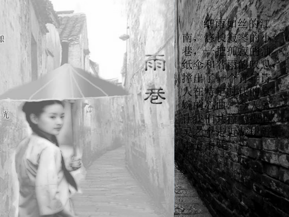 人教版雨巷(10).ppt_第2页