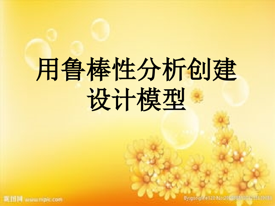 第4章-1鲁棒性分析.ppt_第1页