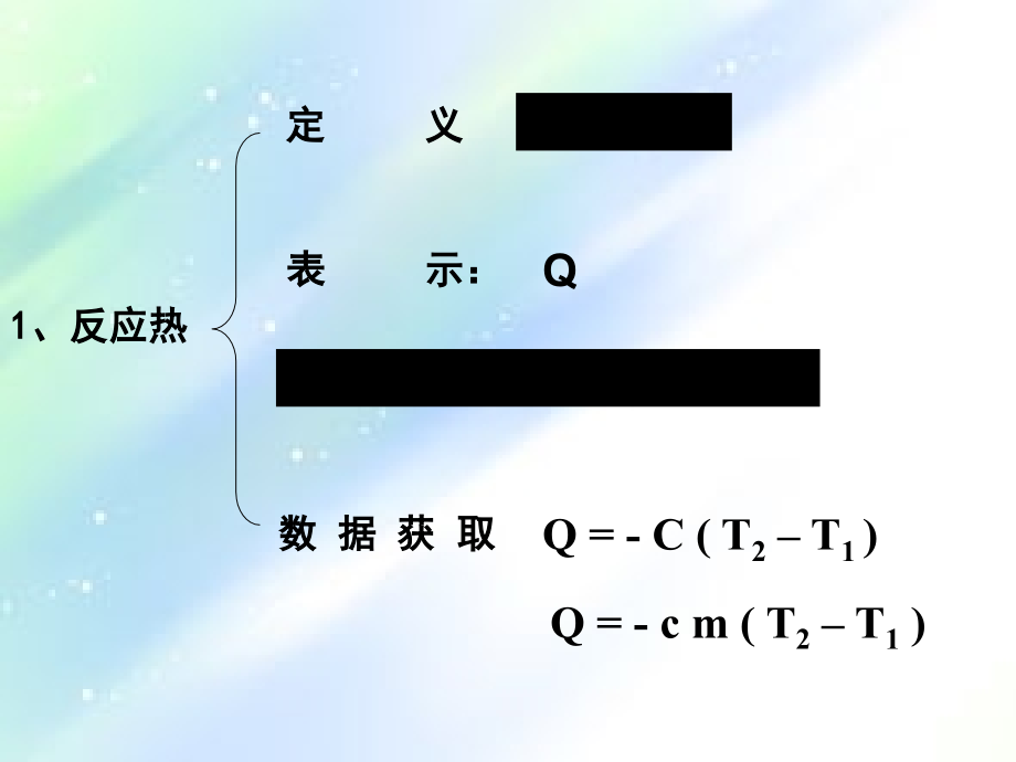 鲁科版：化学反应原理第一章-复习.ppt_第1页
