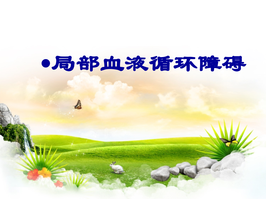 中职病理学局部血液循环障碍-.ppt_第1页
