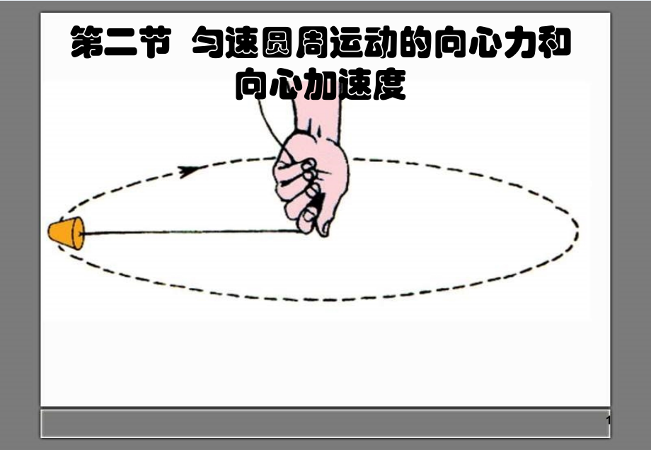 匀速圆周运动的向心力和向心加速度-PPT.ppt_第1页