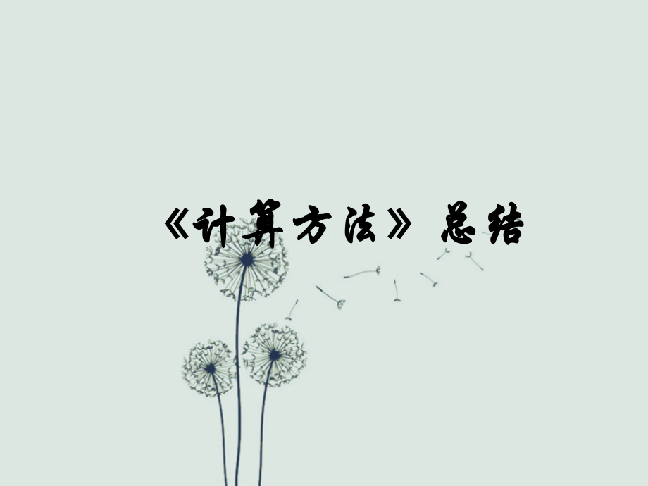计算方法B总结.ppt_第1页