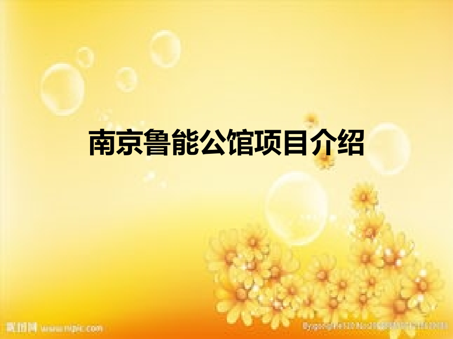 南京鲁能公馆项目介绍.ppt_第1页