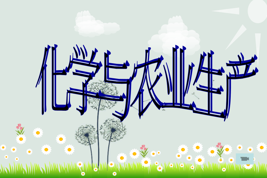鲁教版九年级化学《化学与农业生产》(课件).ppt_第1页