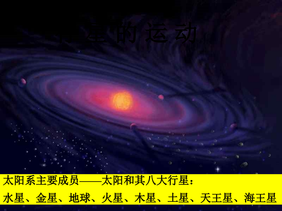 高中物理《行星的运动》课件新人教版必修2.ppt_第1页