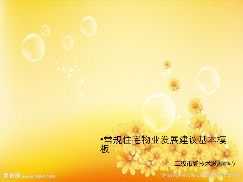 物业发展建议模版.ppt_第1页