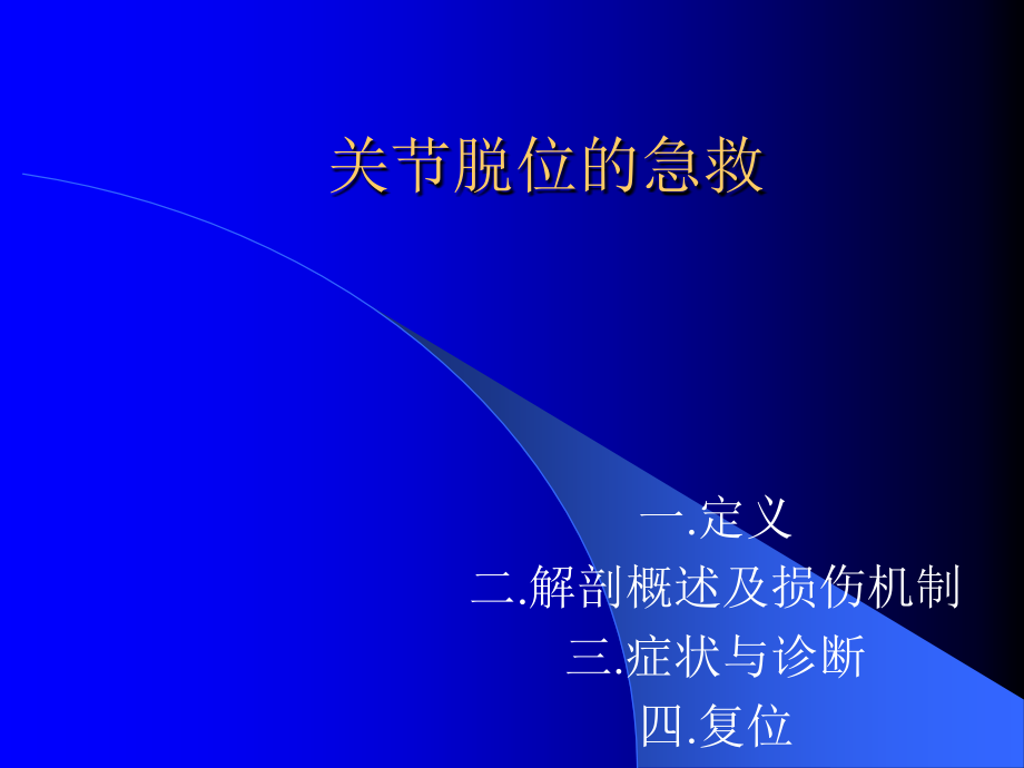 关节脱位的急救.ppt_第1页