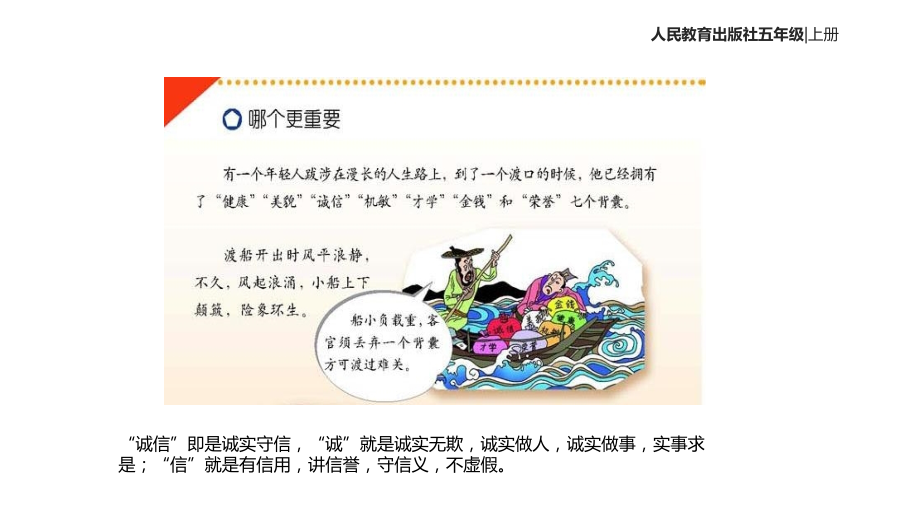 五级上品德与社会《诚信是金》｜人教新标共张.ppt_第2页