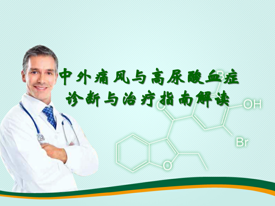 中外痛风指南解读.ppt_第1页