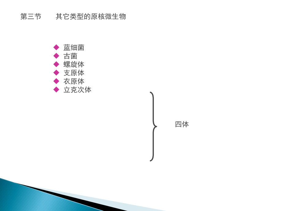 其它类型的原核微生物支原体衣原体立克次体螺旋体.ppt_第1页