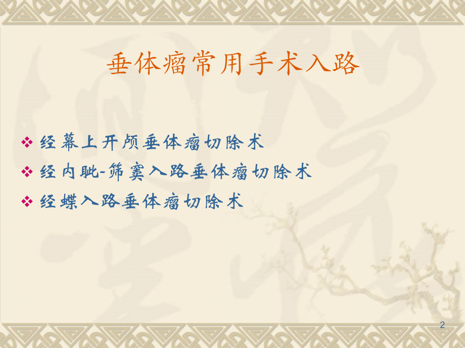 垂体瘤手术入路的选择ppt课件.ppt_第2页