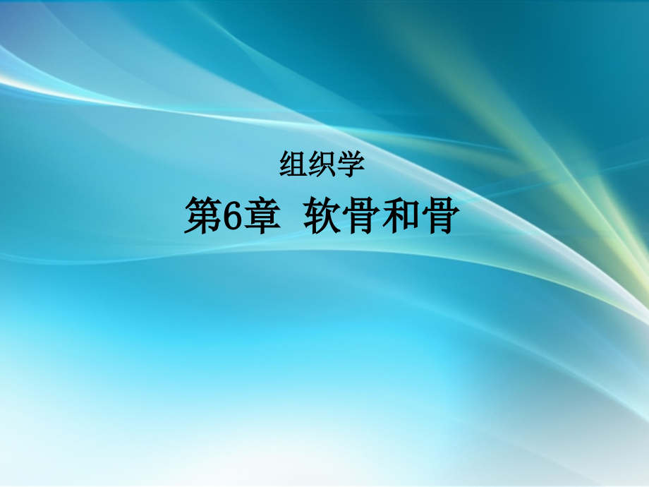组织学：软骨和骨.ppt_第1页