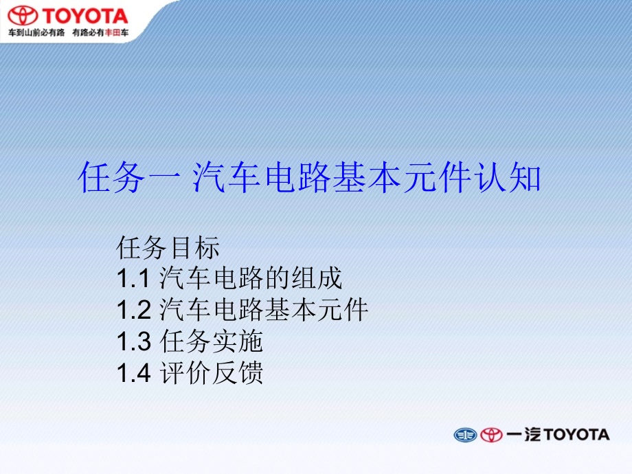 汽车电路基本元件认知.ppt_第1页