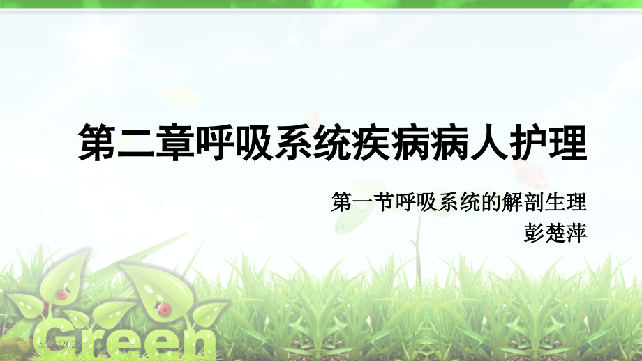 呼吸系统的解剖生理课件.ppt_第1页