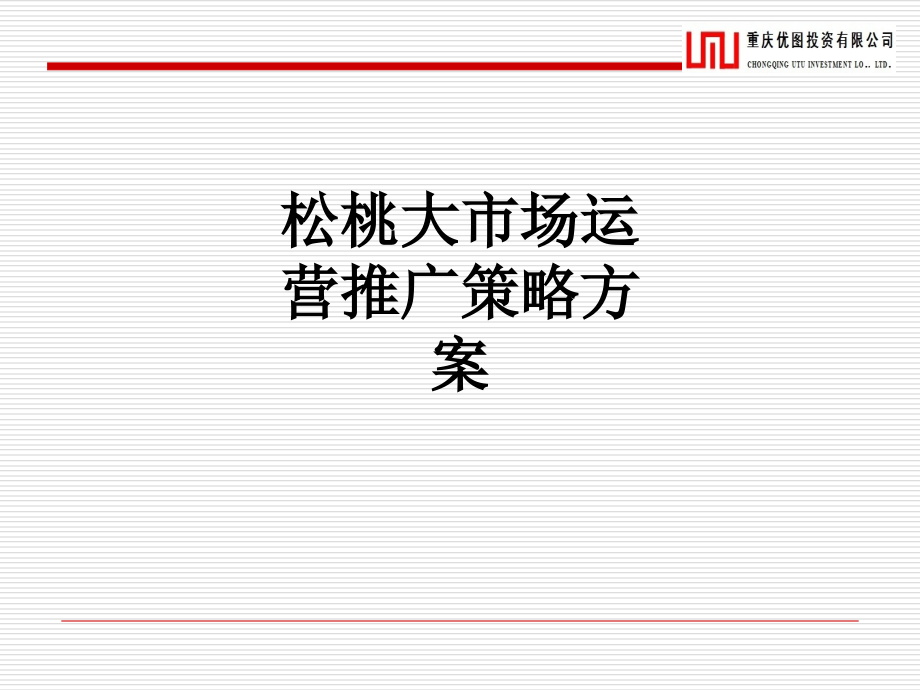 松桃大市场运营推广策略方案.ppt_第1页