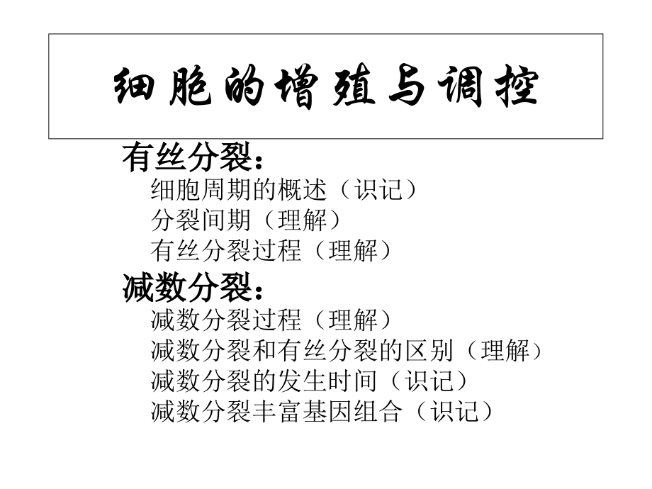 生物奥赛培训细胞增殖与调控课件.ppt_第1页