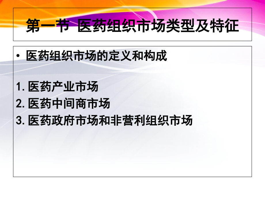 医药营销-第4章-医药组织市场与购买行为课件.ppt_第1页