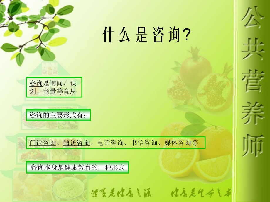 第三章--营养咨询和教育1(选用)课件.ppt_第2页