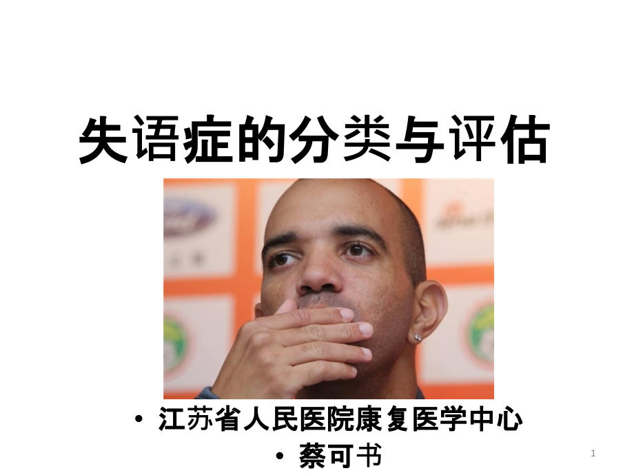 失语症分类和评估课件.ppt_第1页