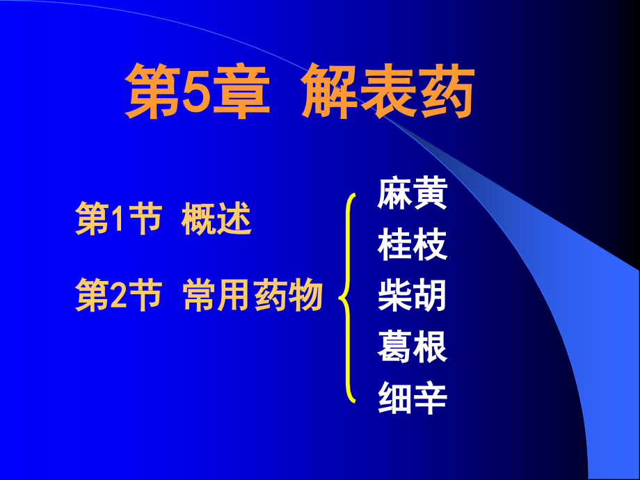 中药药理-05章-解表药-2015-农大课件.ppt_第1页