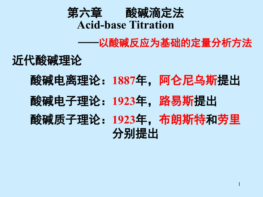 分析化学课件酸碱滴定法.ppt_第1页