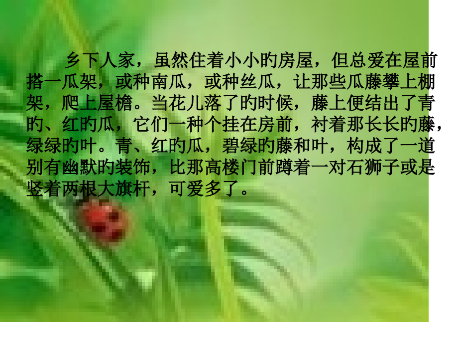 四年级语文乡下人家人教版公开课一等奖市赛课获奖课件.pptx_第2页