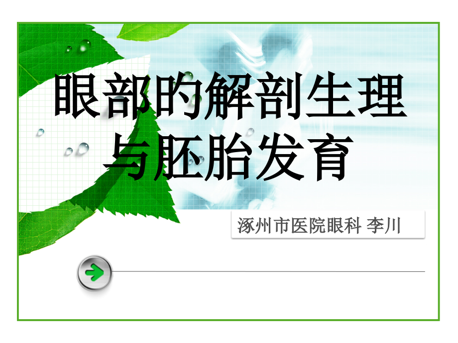 中西医眼部解剖.pptx_第1页