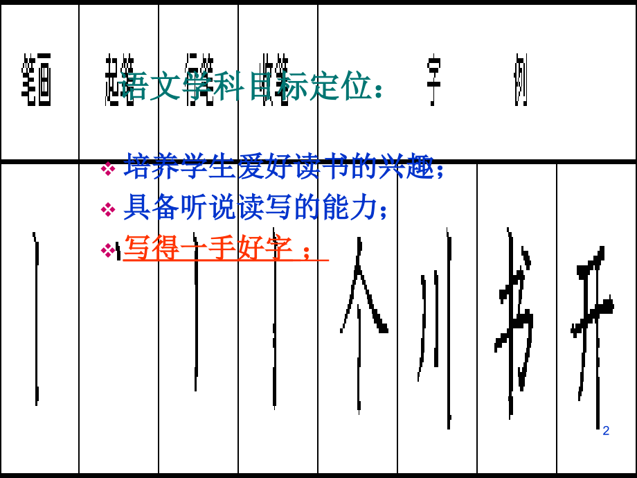 小学三四年级写字教学指导培训.ppt_第2页