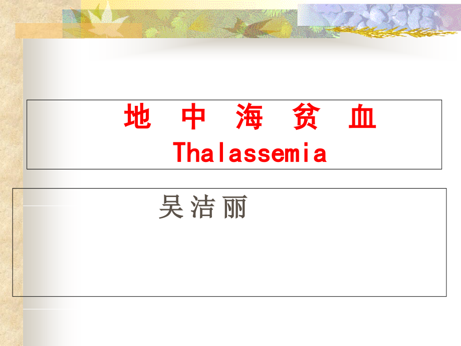 地中海贫血培训课件.pptx_第1页