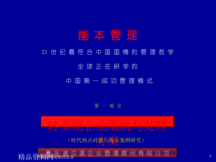 转型期企业危机与解决方案.pptx_第1页